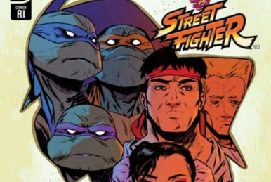 JAN238528 - TMNT VS STREET FIGHTER #1 (OF 5) CVR C REILLY - Previews World