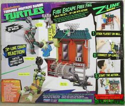 Z-Line Ninjas Fire Escape Free Fall Basic Playset (2014 toy