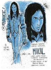Fabrices Charakterentwurf von Kevin Eastman'"`UNIQ--ref-00000001-QINU`"'
