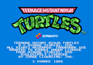 Teenage Mutant Ninja Turtles (1989 arcade game)/Gallery 