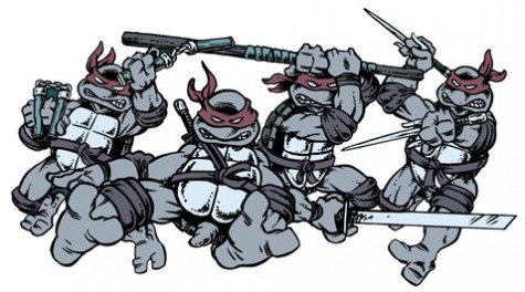 ninja turtles names and weapons