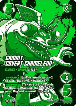 Cammy, Covert Chameleon (219/186) | TMNTPedia | Fandom