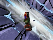 Bike #23 falls as well.