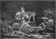 Illustration von Viktor Frankenstein aus dem Roman Frankenstein