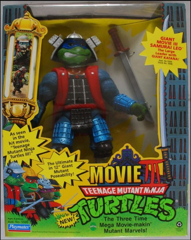 Teenage Mutant Ninja Turtles Movie Giant leonardo