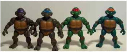 Mini Figures, TMNTPedia