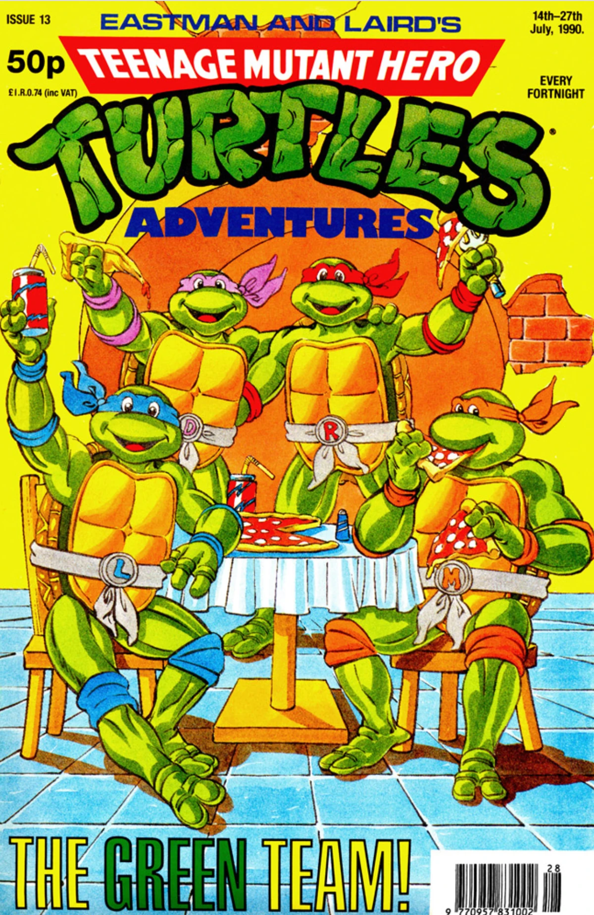 Teenage Mutant Hero Turtles Adventures issue 13 | TMNTPedia | Fandom