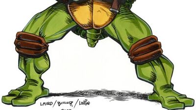 Michelangelo (Batman vs. TMNT), TMNTPedia