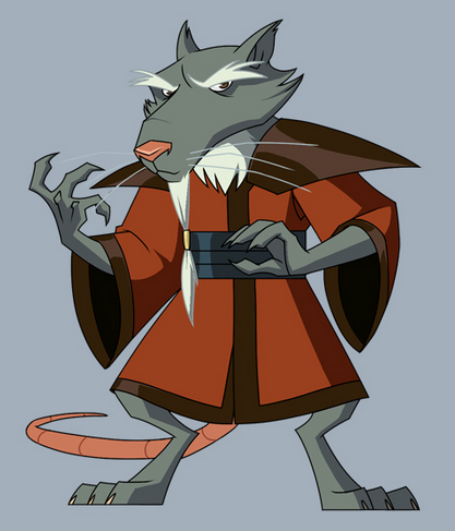 master splinter cartoon