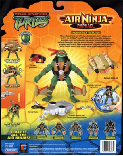 Air Ninja Raphael (2004 action figure), TMNTPedia