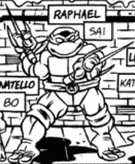 Raphael-comic strip