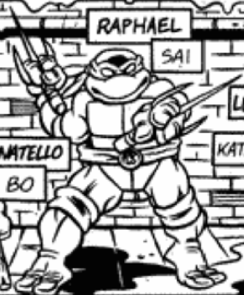 raphael coloring pages