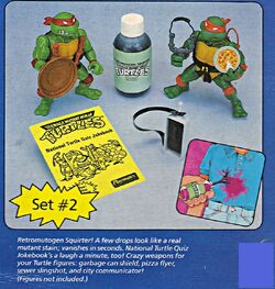 1988 Teenage Mutant Ninja Turtles Plastic Water Bottles (1A)