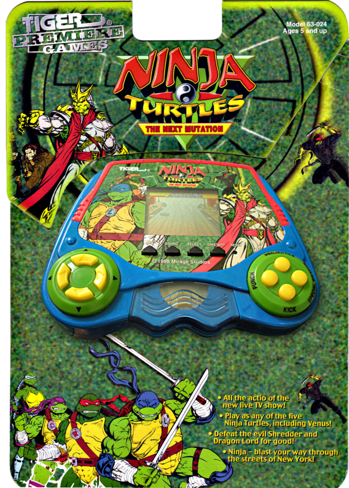 Ninja Turtles: The Next Mutation (LCD game) | TMNTPedia | Fandom