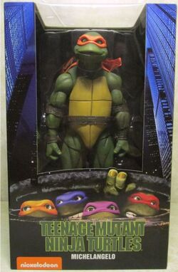 Michelangelo (Batman vs. TMNT), TMNTPedia