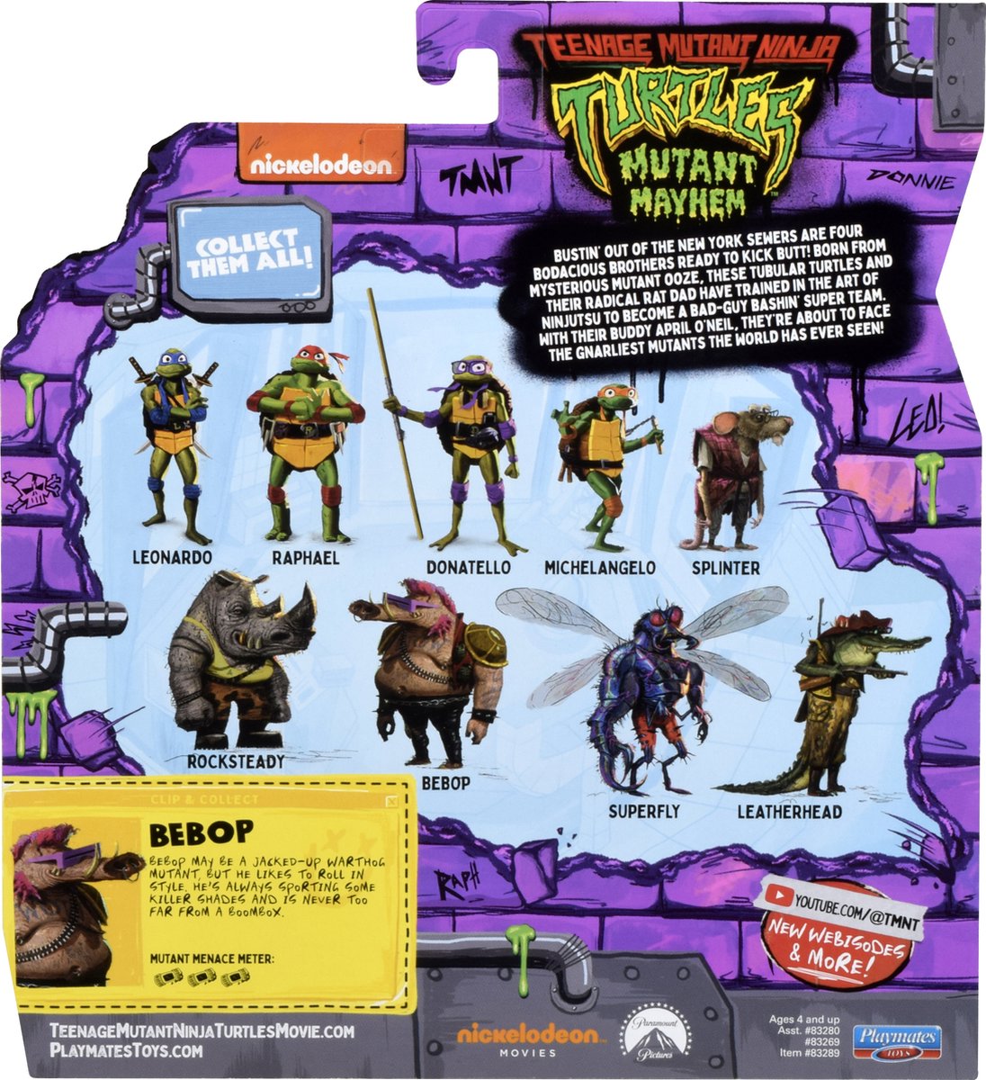 Bebop 2023 Action Figure Tmntpedia Fandom 