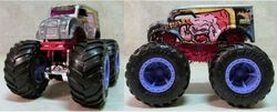 Hot Wheels Teenage Mutant Ninja Turtles Character Monster Trucks