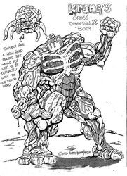 Krang's gross dimension x body