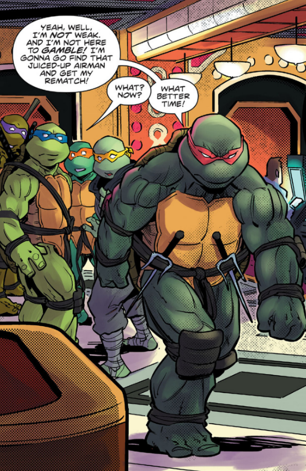 Teenage Mutant Ninja Turtles Vs. Street Fighter' Comic