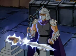 Shredder with the Super Sword