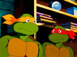 Las Tortugas Ninjas ⚔ (1987).  Teenage mutant ninja turtles