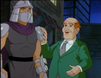 Shredder with Barney Mushnik