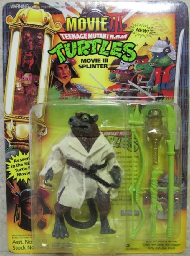驚きの値段 (1992 Splinter III Movie action Fandom | TMNTPedia | figure) アメコミ