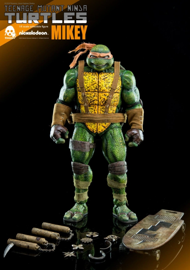 Kevin Eastman Michelangelo (unreleased action figure) | TMNTPedia