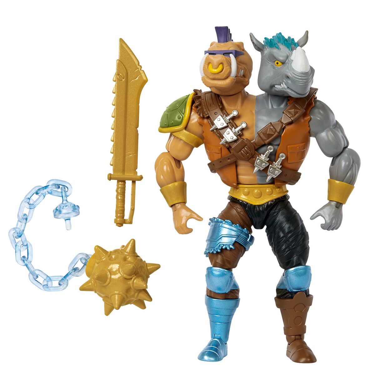 タートルズ　Mutatin' Rocksteady フィギュア Playmates Collectible Rocksteady Action Figure - Walmart.com