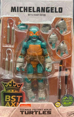 Battle Ready Michelangelo (2023 BST AXN figure) | TMNTPedia | Fandom