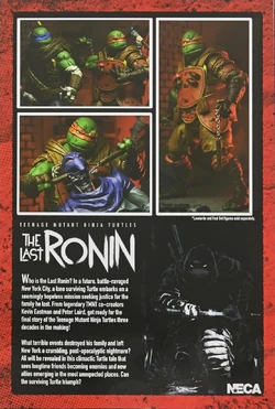 BANDAI Action Figure Michelangelo The Last Ronin – Tartarughe Ninja In Bianco E Nero, 11,4 Cm