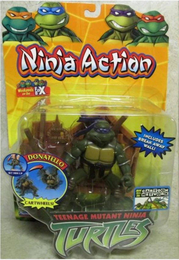 Ninja Action Donatello (2004 action figure) | TMNTPedia | Fandom
