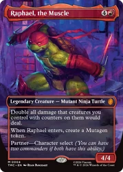 RaphaelMuscle0004-MTG.png (1.11 MB) Raphael, the Muscle (M0004) Magic: The Gathering: Teenage Mutant Ninja Turtles