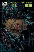 Issue 17 Cover B by Kevin Eastman