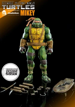 Kevin Eastman Michelangelo (unreleased action figure) | TMNTPedia