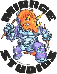 Iron-on-Mirage-Triceraton sm