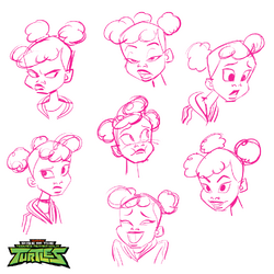 African-American-April-O-Neil-Black-History-Month-Rise-Of-The-Teenage-Mutant-Ninja-Turtles-Behind-The-Scenes-Art-Character-Expressions-Drawings-Guide-TMNT-Nickelodeon-Animation-Tumblr-Nick 1