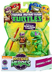 Half-Shell Heroes Donnie & T-Rex 2015 release