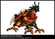 Dragon Michelangelo