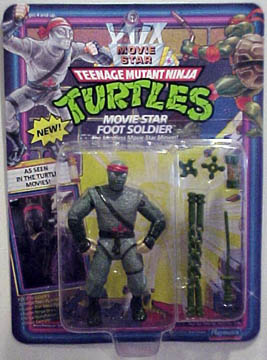 Movie Star Foot Soldier (1992 action figure) | TMNTPedia