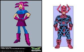 Marvel's Galactus homage