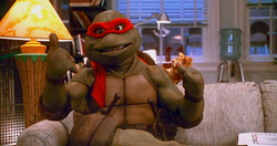 TMNT 2 SECRET OF THE OOZE RAPH CHILLING.png