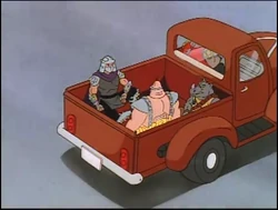 "No Technodrome. No Rock Warriors. No Foot Soldiers! I'll pay those Turtles back for this if it's the last thing I ever do!"