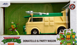 Hollywood Rides Donatello & Party Wagon 2023 release