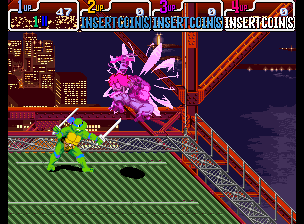 tmnt 4 turtles in time controls