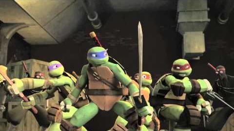 TMNT 2012 Episode 1: Four Turtles in a Big City!!
