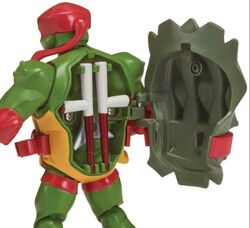Raphael Battle Shell Action Figurine - Tortues Ninja France