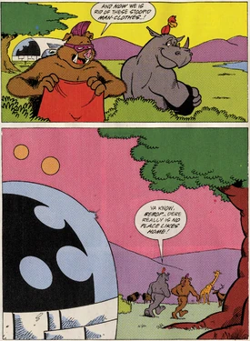 Bebop and Rocksteady in Eden World