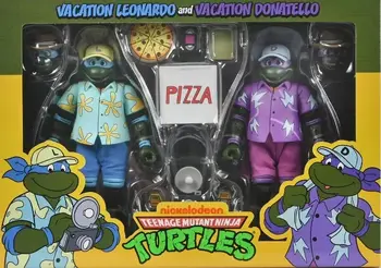 Vacation Leonardo and Vacation Donatello (2025 action figures