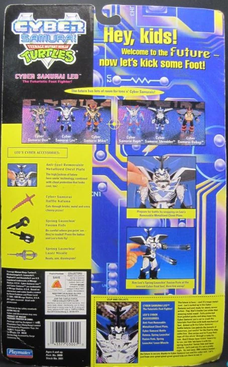 Cyber Samurai Leo (1994 action figure) | TMNTPedia | Fandom